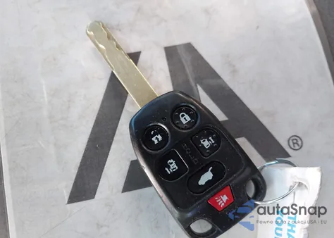 2013 Honda Odyssey Ex-L из США, поврежденный, VIN 5FNRL5H66DB004744